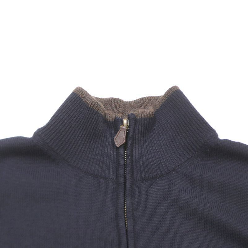 Brooks Brothers ダブルジップ ドライバーズ ニットセーター 00s Brooks Brothers ダブルジップ ドライバーズ ニットセーター