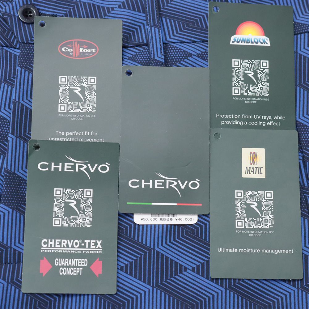 春夏/CHERVO/52サイズ/4wayストレッチ パンツ 031-78412 総柄