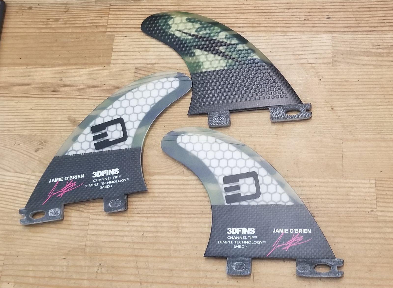 3D FINS J.O.B. fcs2 Mサイズ（3DFINS トライフィン JOBモデル
