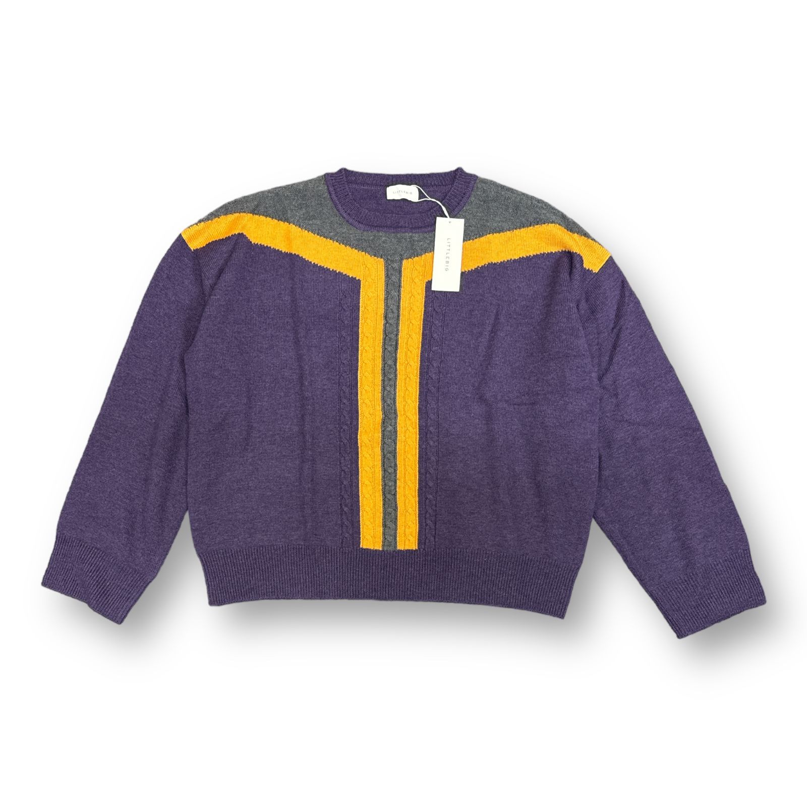 定価53900円 新品 LITTLEBIG 22AW Pattern Knit パターン ニット 