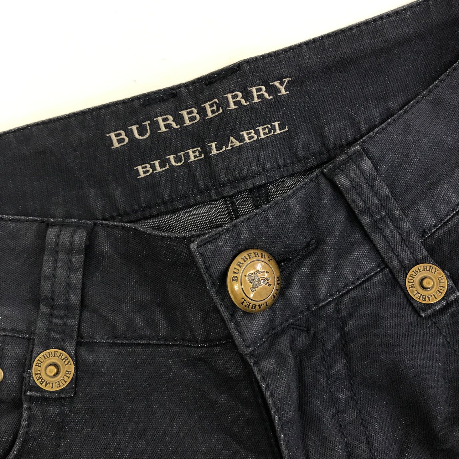 BURBERRY バーバリー クロップドパンツ ストレートパンツ 秋冬素材