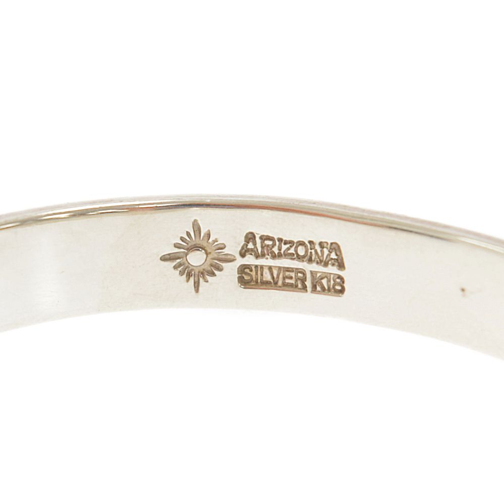 アリゾナフリーダム超唐草台付太陽神K18バングル 中古・古着通販】ARIZONA FREEDOM (アリゾナ フリーダム) 太陽神