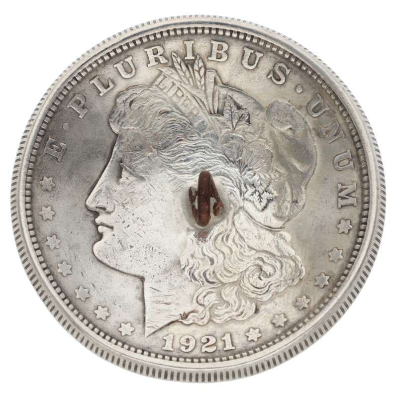 ゴローズ　ロング　ウォレット　ワンダラー　モルガン　コンチョ goro's ゴローズ コンチョ タガネ入りワンダラーモルガン 中古