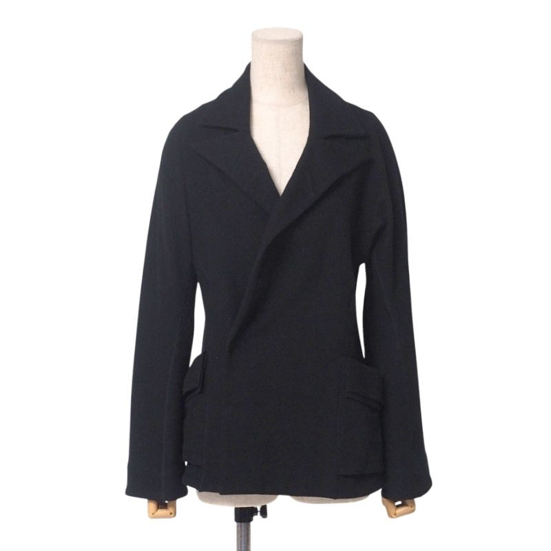 YOHJI YAMAMOTO +NOIR ヨウジヤマモト プリュス ノアール ニットジャケット サイズ2 動体裁断 INDUSTYLE TOKYO グレー ブランド古着【中古】20240503/GP6501 Yohji Yamamoto - Yohji Yamamoto +NOIR ヨウジヤマモト