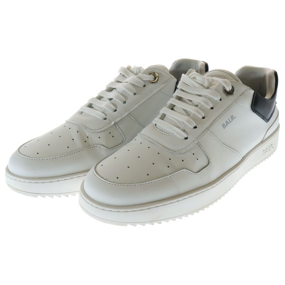BALR. ローカットスニーカー B1511.1002 BALR. (ボーラー) レザー ローカットスニーカー ホワイト B1511