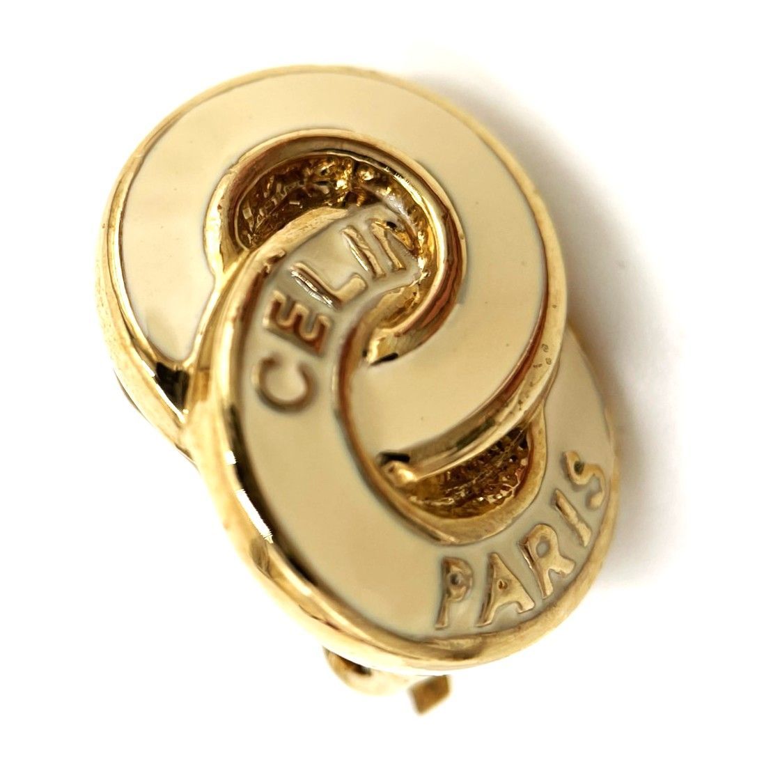 レア品✨美品✨ CELINE ベルト サークルロゴ ゴールド金具 茶 箱付き s-l400.jpg