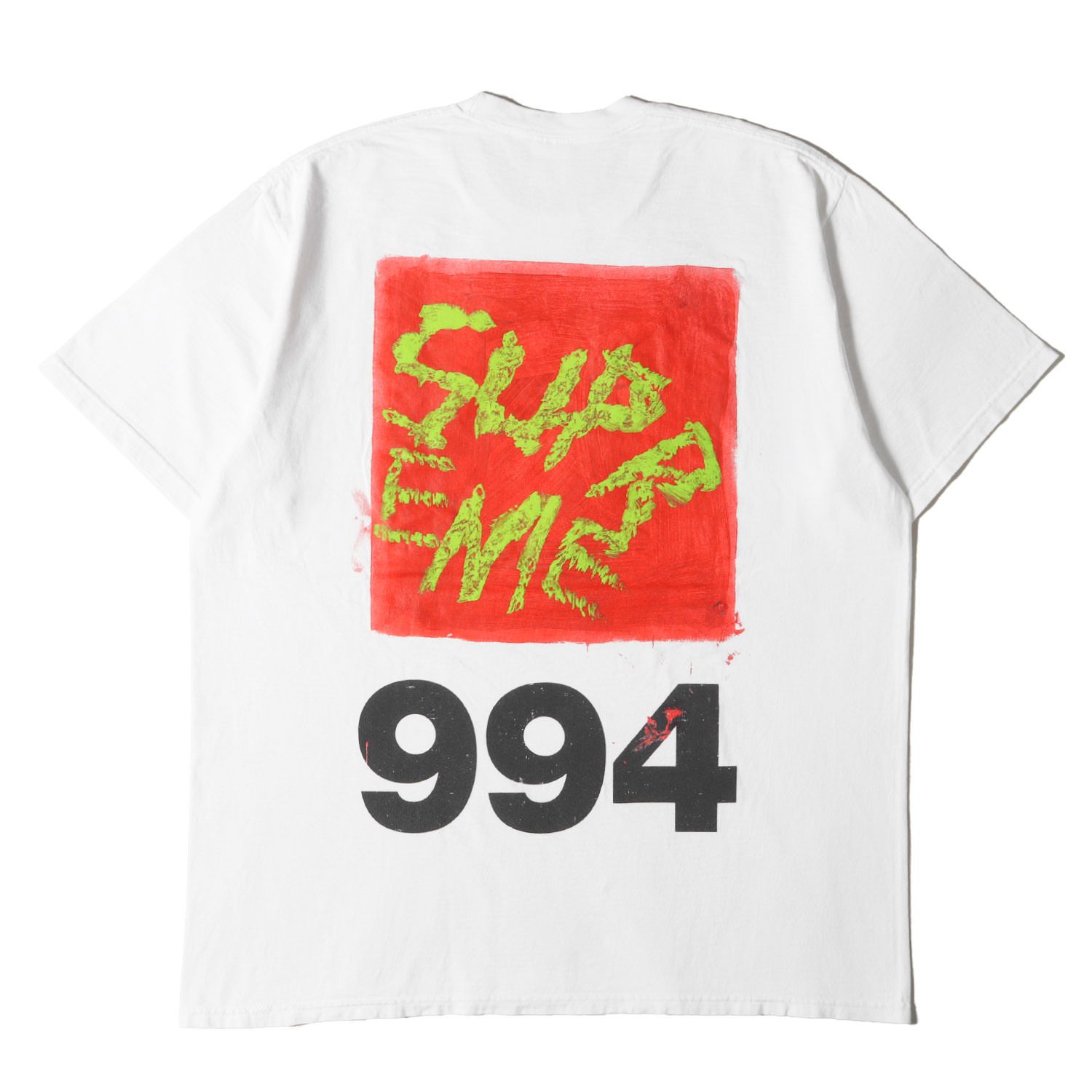 Supreme シュプリーム Tシャツ サイズ XL | 24SS ペイント グラフィック クルーネック Tシャツ Paint Tee | ホワイト 白 | トップス カットソー 半袖 メンズ