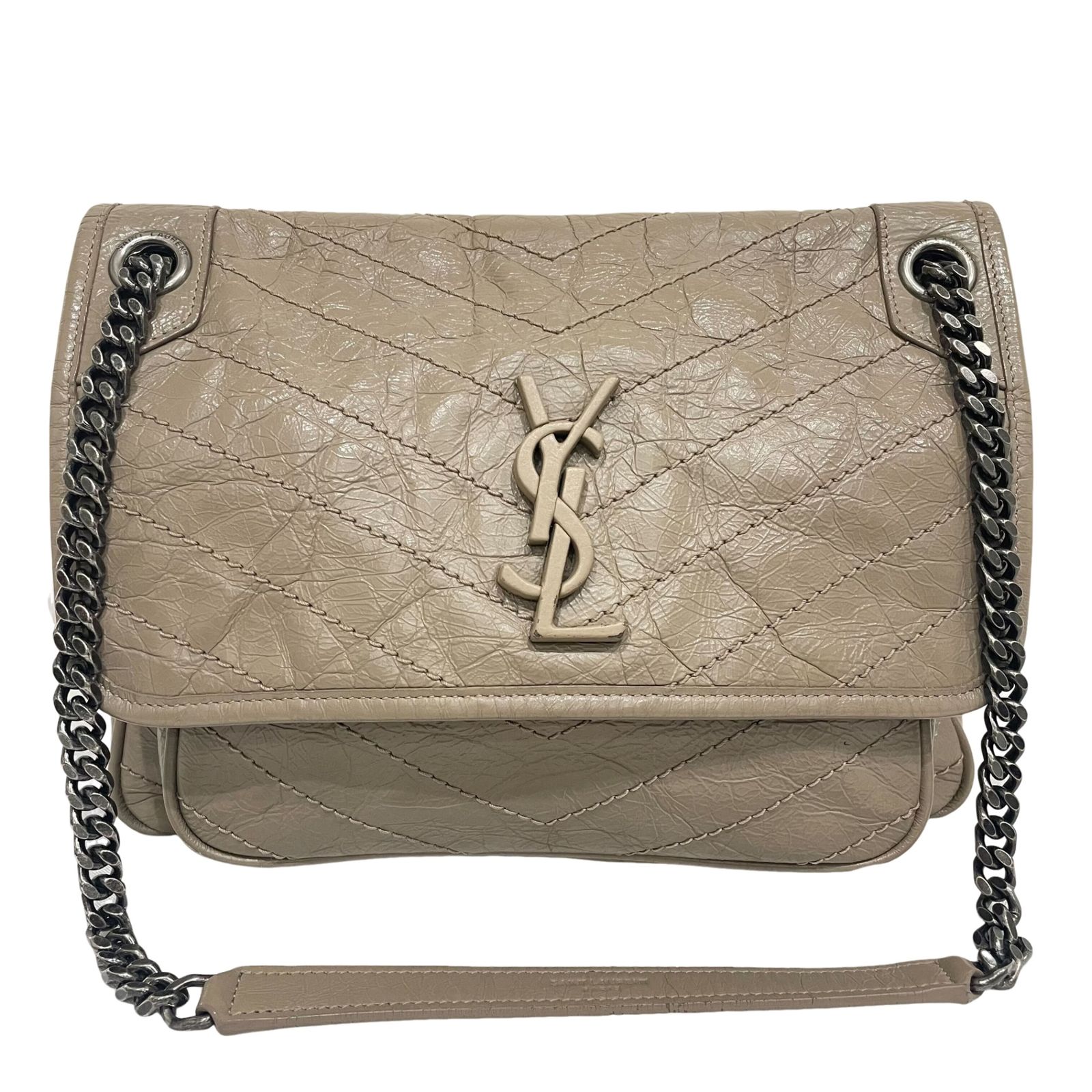 SAINT LAURENT サンローラン ニキ ミディアム 498894 ベージュ