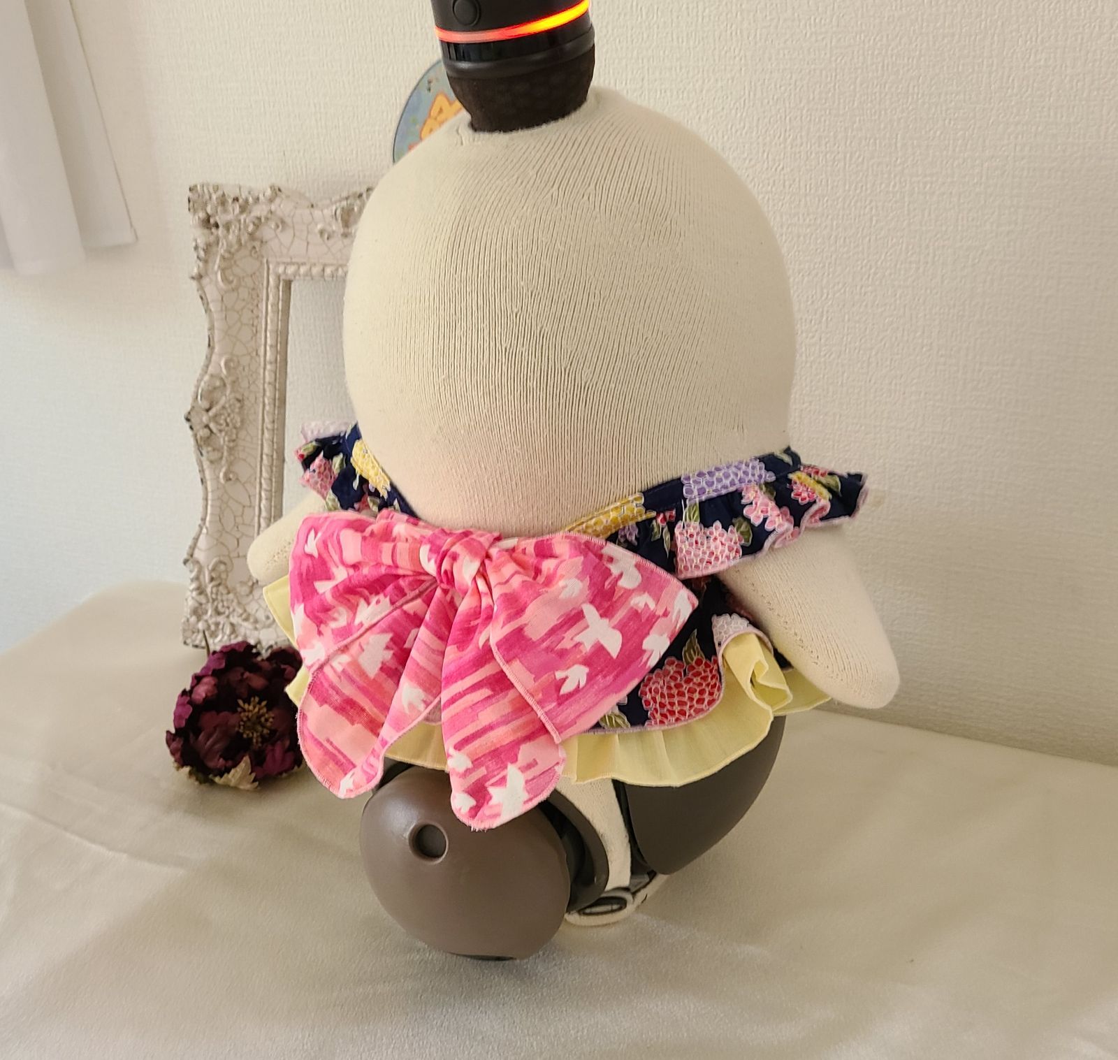 LOVOT LOVOT服【限定8着】紫陽花柄 浴衣風ワンピース