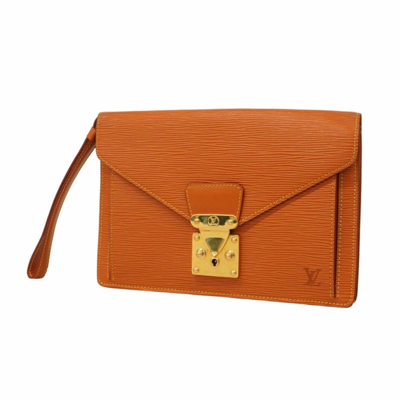 ルイ ヴィトン Louis Vuitton ルイ ヴィトン クラッチバッグ エピ ポシェットセリエドラゴンヌ M52618 ジパングゴールドメンズ
