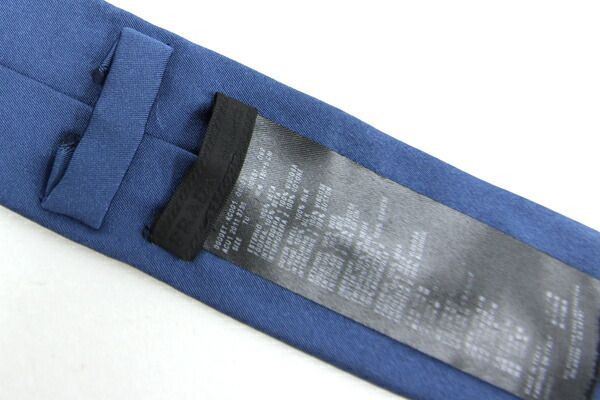 プラダ ネクタイ ブルー系 シルク100％ 中古 メンズ PRADA(プラダ