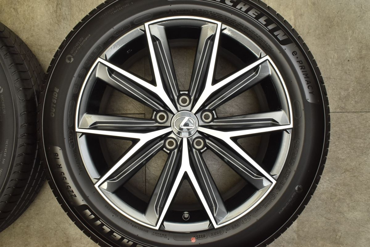 新車外し 美品】レクサス LBX Relax 純正 18in 7J +40 PCD114.3