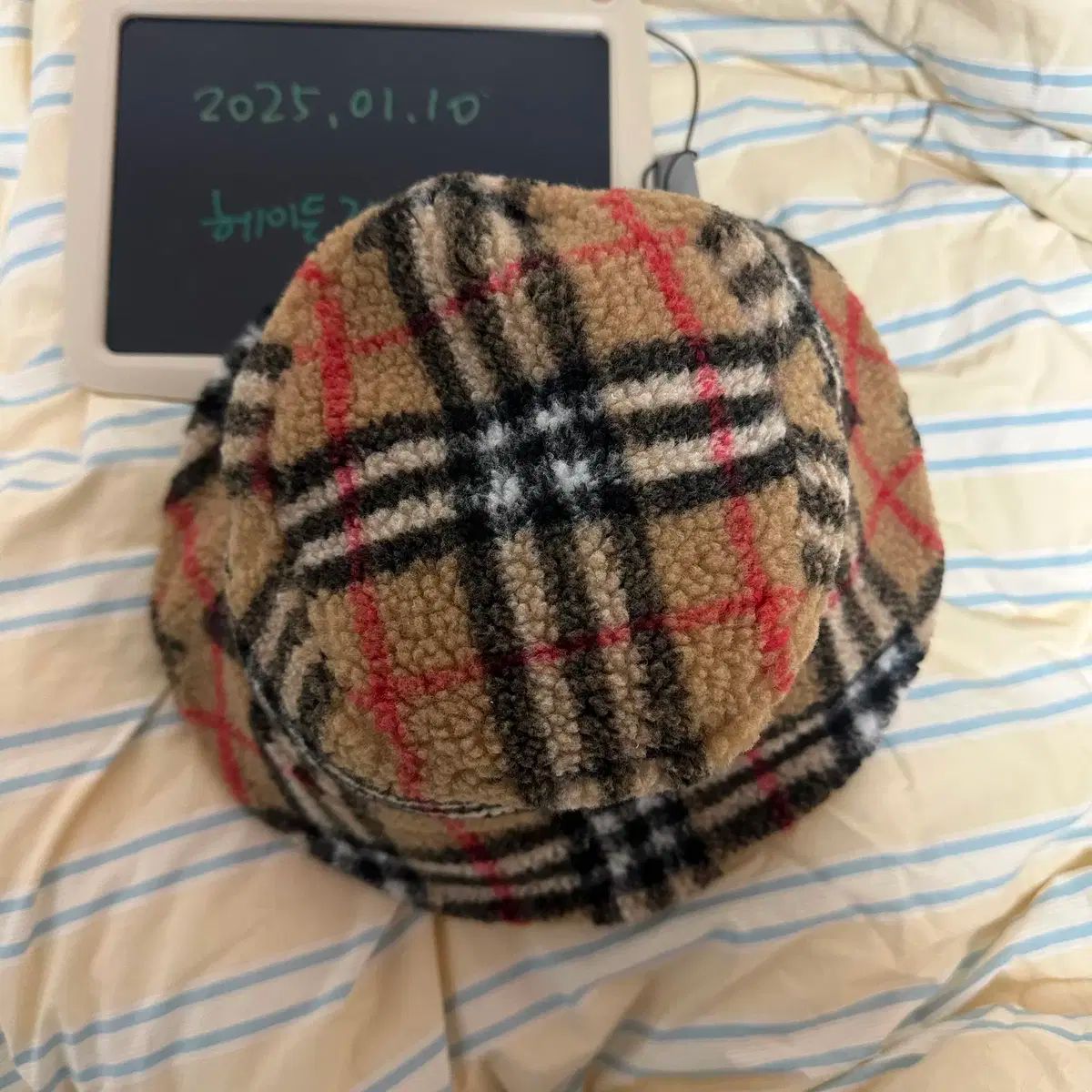 BURBERRY(バーバリー) キッズ 子供 チェック バケットハット 8 ー 12y 