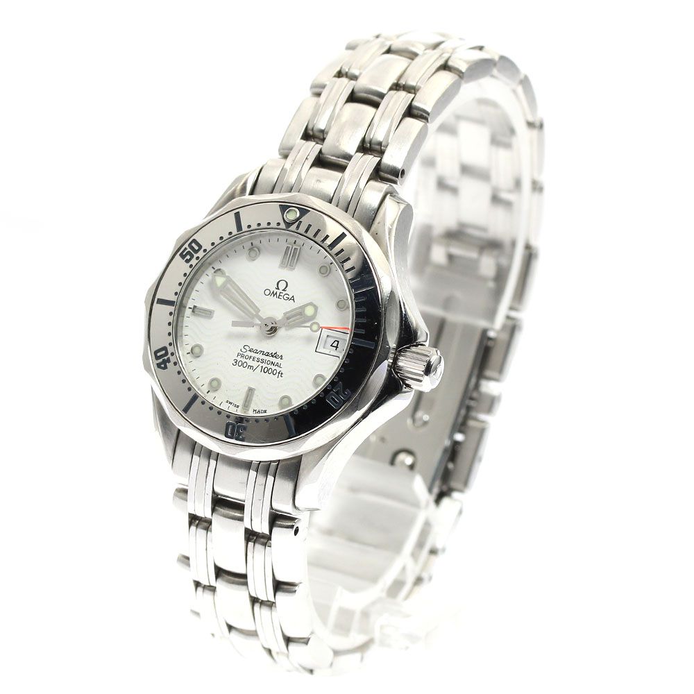 オメガ OMEGA 2582.20 シーマスター300 デイト クォーツ レディース_  