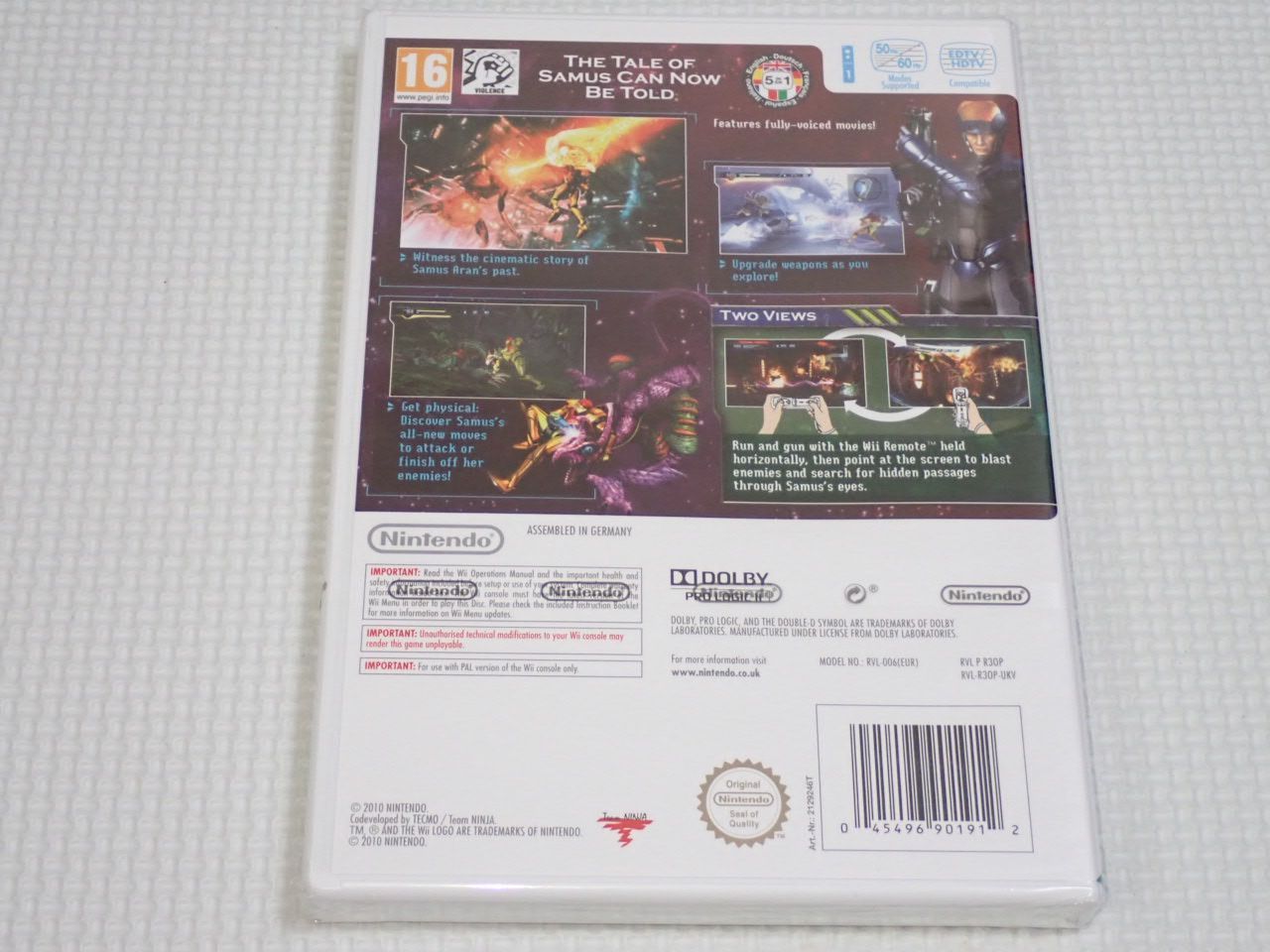 Wii - Wii★METROID Other M 海外版 PAL★新品未開封 Metroid Other M (Street Date Tbd): Wii: Video Games - Amazon.ca