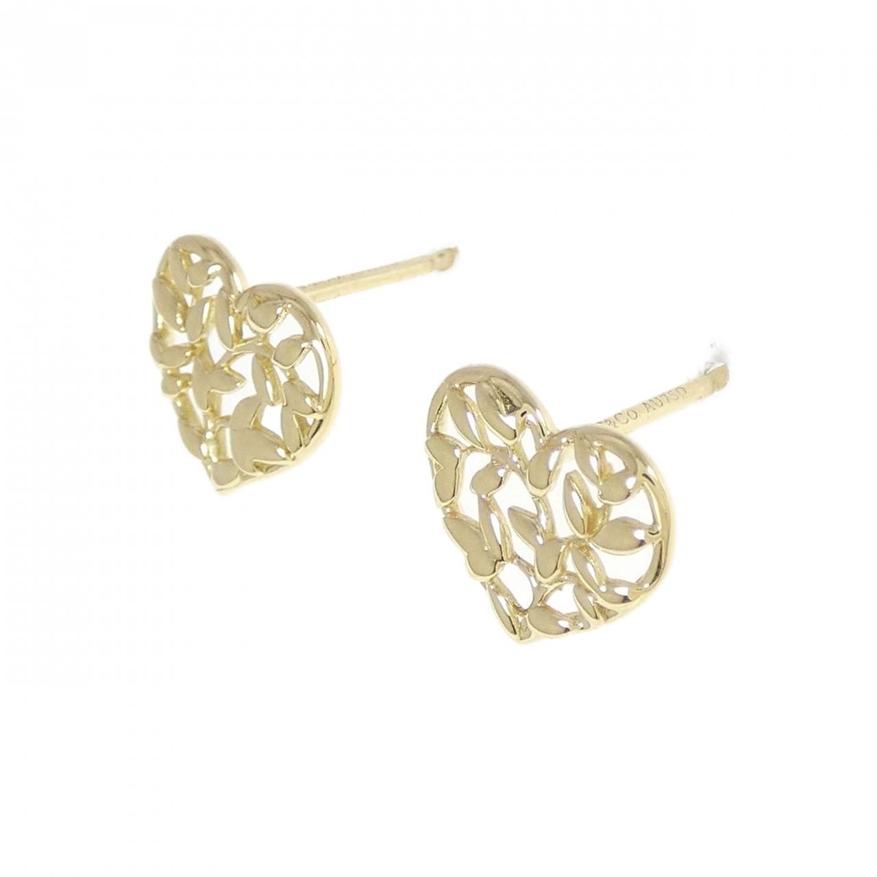 ティファニー オリーブ リーフ ハート ピアス パロマ・ピカソ オリーブ