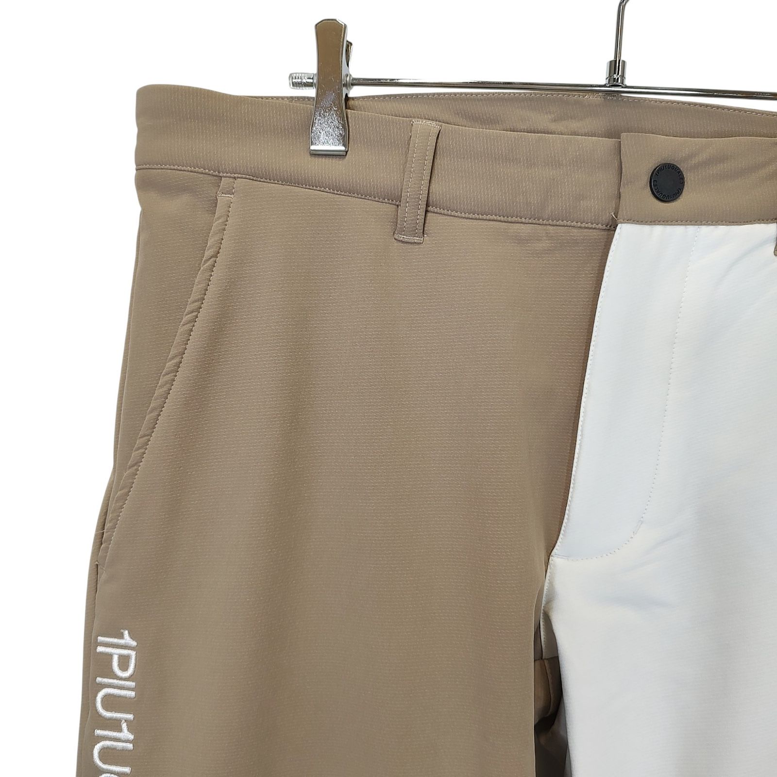 XL ホワイト×ベージュ