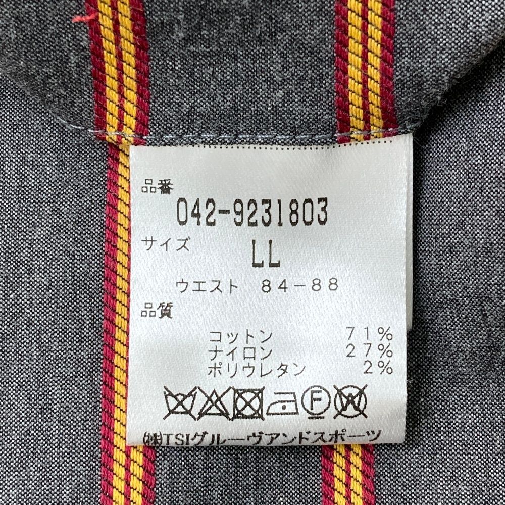 ストレッチパンツ ストライプ柄