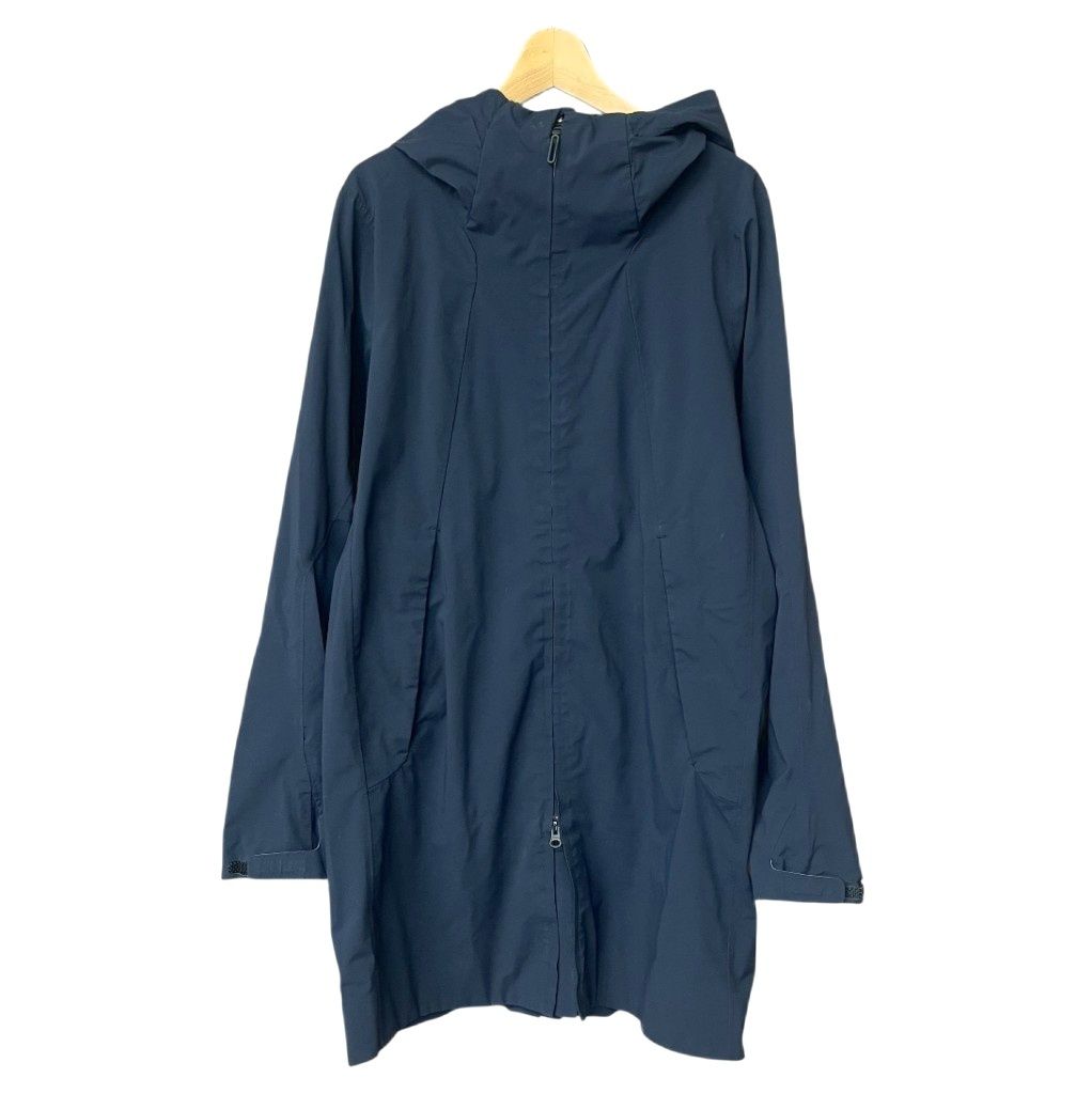 デサント DESCENTE STREAMLINE SHELL ALL ナイロンコート マウンテンパーカー O 紺 ネイビー DIA3755
