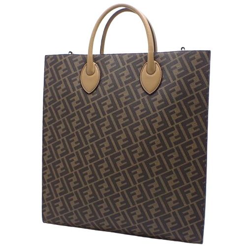 フェンディ FENDI 2WAYトートバッグ バーティカル ズッカ 7VA578 フェンディ FENDI トートバッグ バーティカル ズッカ ショルダーバッグ