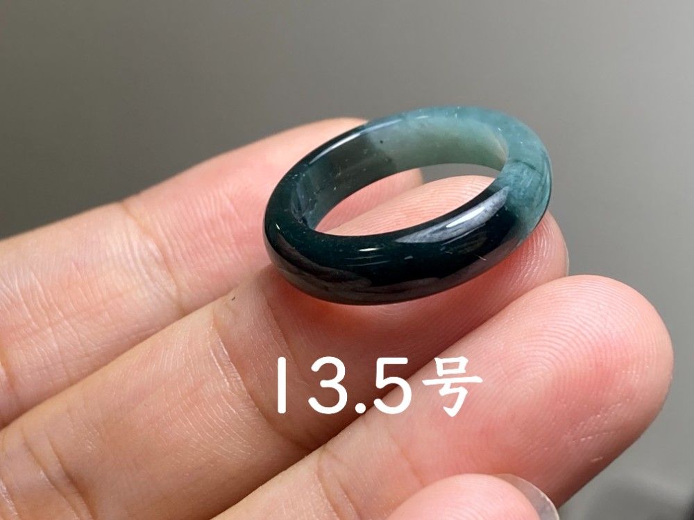 L13-175極品ピンキーリング高氷種濃陽緑4.0号グアテマラ産本翡翠くりぬき L13-42 ピンキーリング 氷種 若緑 1.0号 グアテマラ産 A貨 本