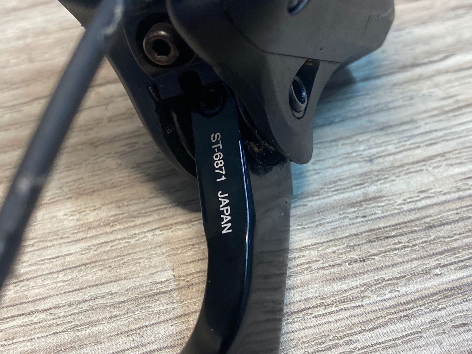 JE699 シマノ SHIMANO アルテグラ ULTEGRA ST-6871 デュアルコントロールレバー Di2 左右セット 動作 済