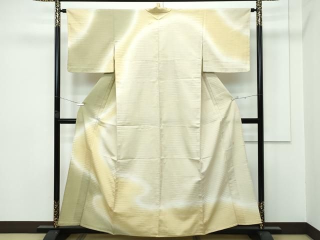 平和屋着物■極上　本塩沢　やまだ織　訪問着　染色作家　桐村博　鈴乃屋扱い　逸品　未使用　DZAA6923kh5 平和屋着物□極上 本塩沢 やまだ織 訪問着 染色作家 桐村博