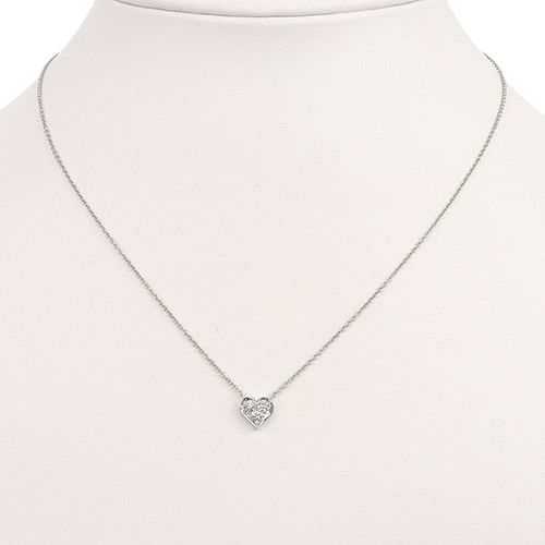 Tiffany&Co　ティファニー　センチメンタルペンダント　PT950 ティファニー TIFFANY＆CO センチメンタルハートネックレスSM