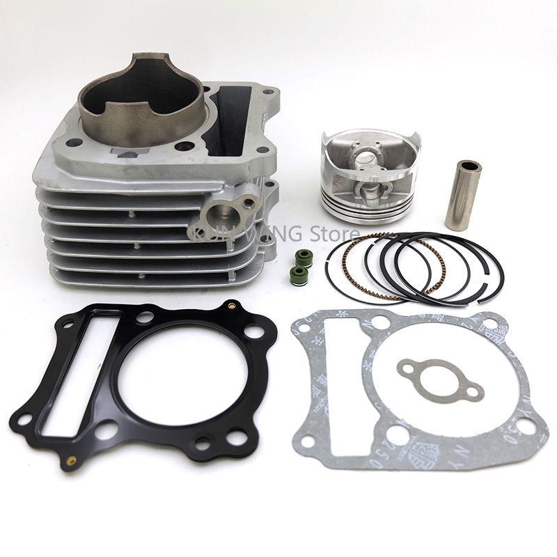 66MM ボア シリンダー ピストンキット スズキ DR 200 DR200SE DR200S DF 200 VAN200 GS200 200CC バイク エンジンパーツ