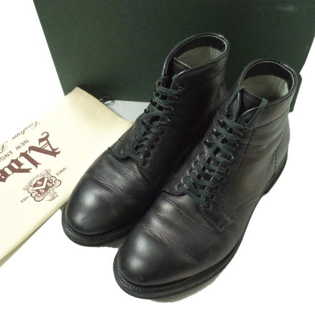 ALDEN オールデン PLANE TOE 6inch BOOTS オースティンベンズカーフ 