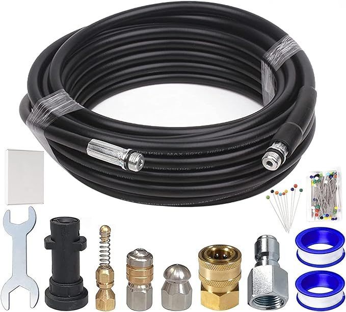 スズラン 排水管洗浄 ホース ケルヒャー 接続タイプ 20m 排水管 高圧