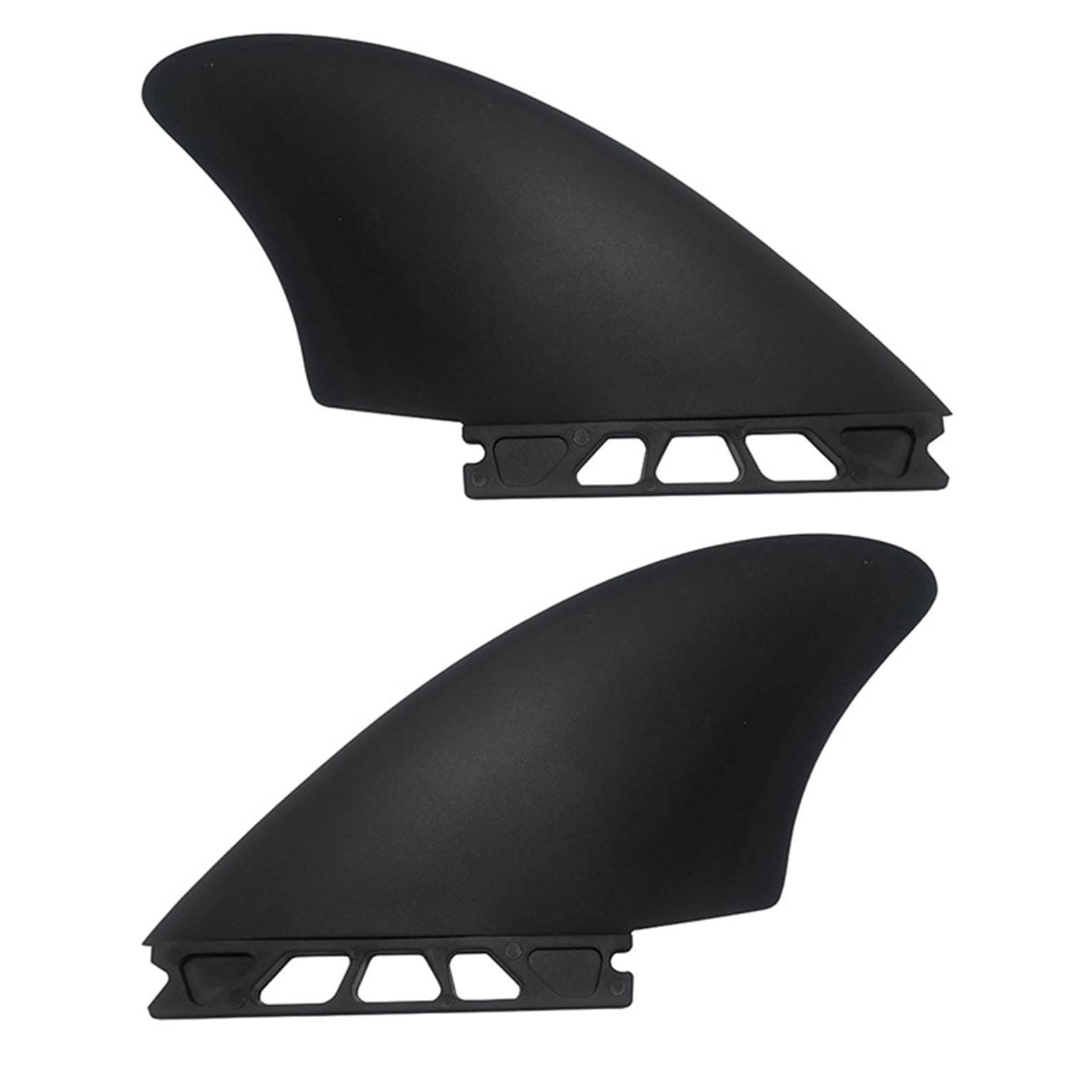 【在庫処分】グラスファイバー ショートボード KEEL ミッドレングス TWIN 汎用 K2 ツインフィン 2枚 サーフボード用 セット Krovat