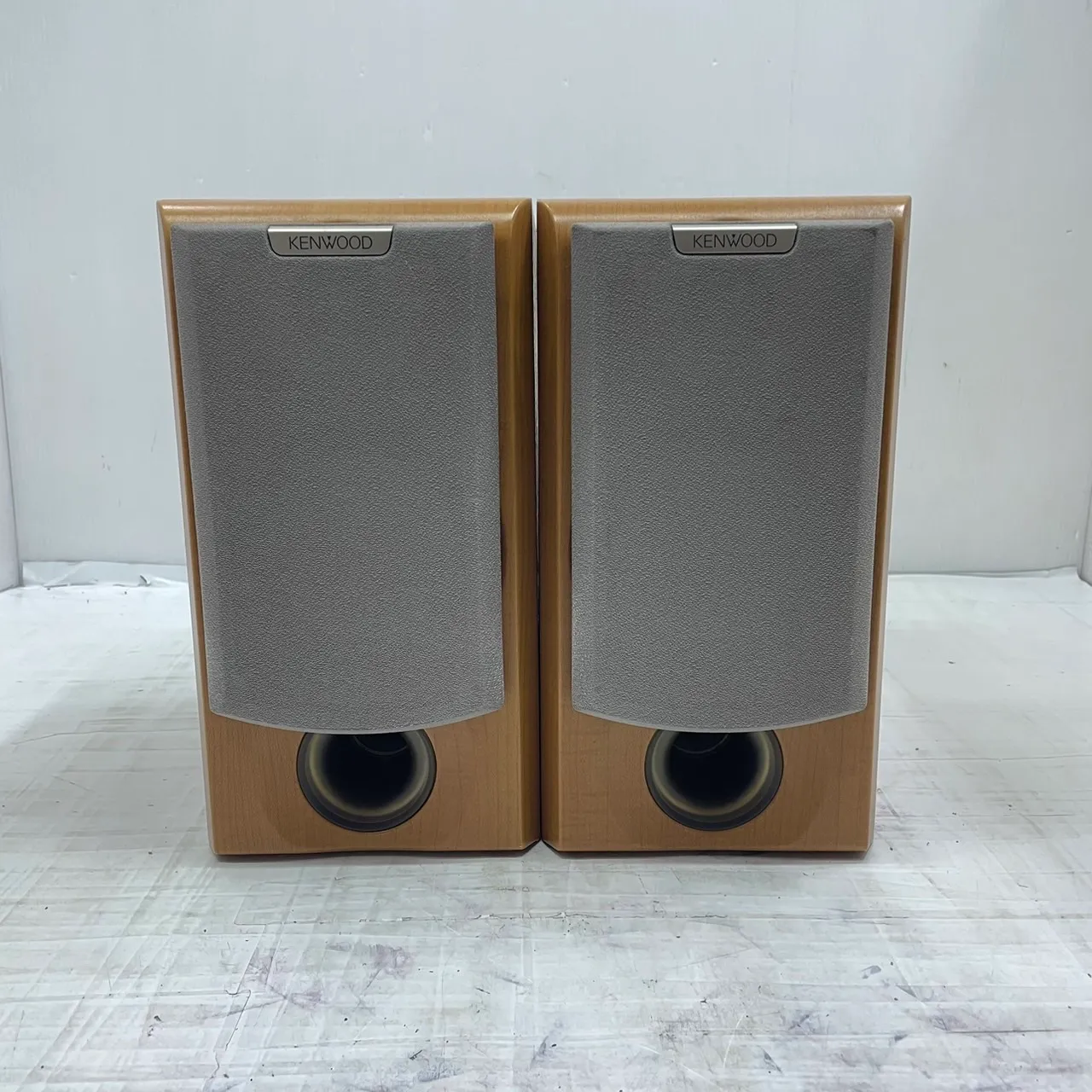 全国配送無料！昭和レトロ！★KENWOOD★LS-550 ペア　スピーカー動作品 全国配送無料 昭和レトロ KENWOOD LS-550 ペア スピーカー動作品