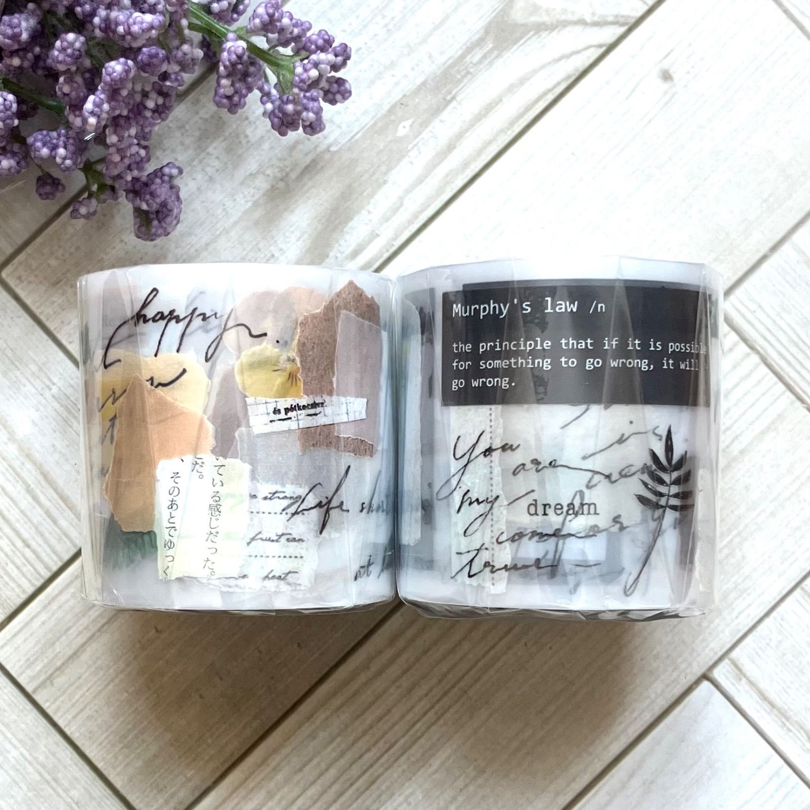 海外マステ ☆ shiwu studio ☆ Collage09 & Collage10 - メルカリ