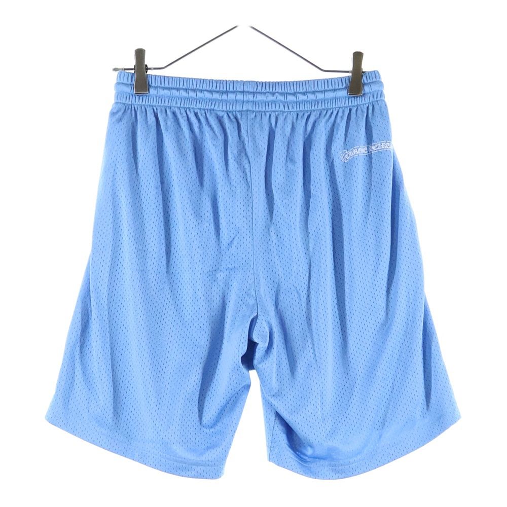 CHROME HEARTS クロムハーツ MESH VARSITY SHORTS CHプリントメッシュハーフパンツ ショーツ ブルー