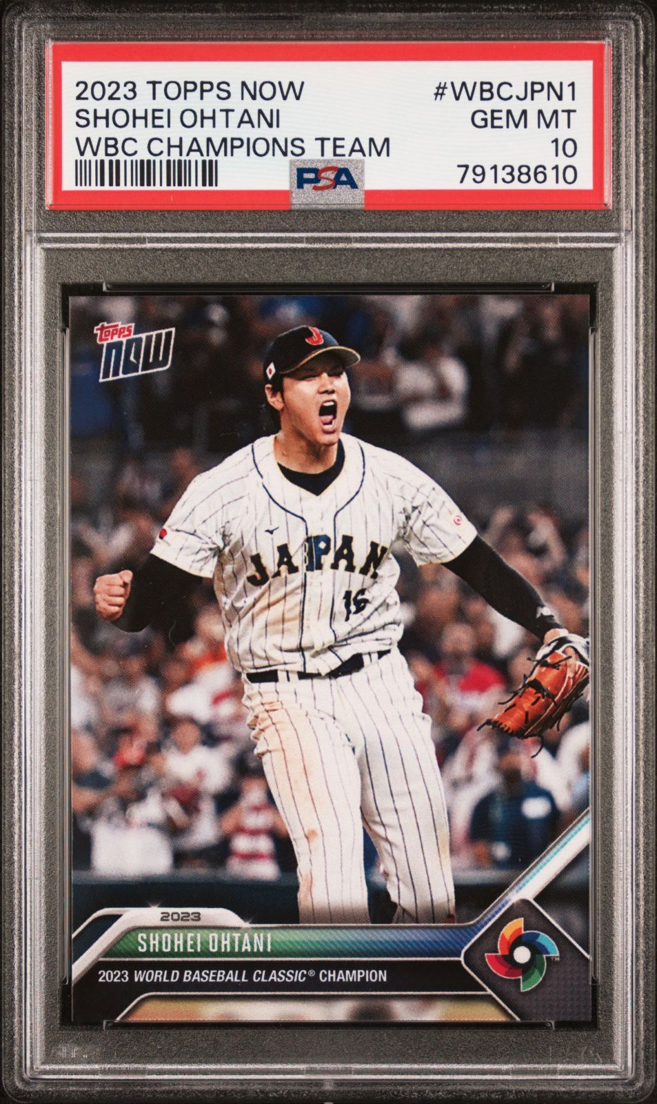 エンゼルスPSA10 大谷翔平 WBC Topps now トラウト MVP ドジャース