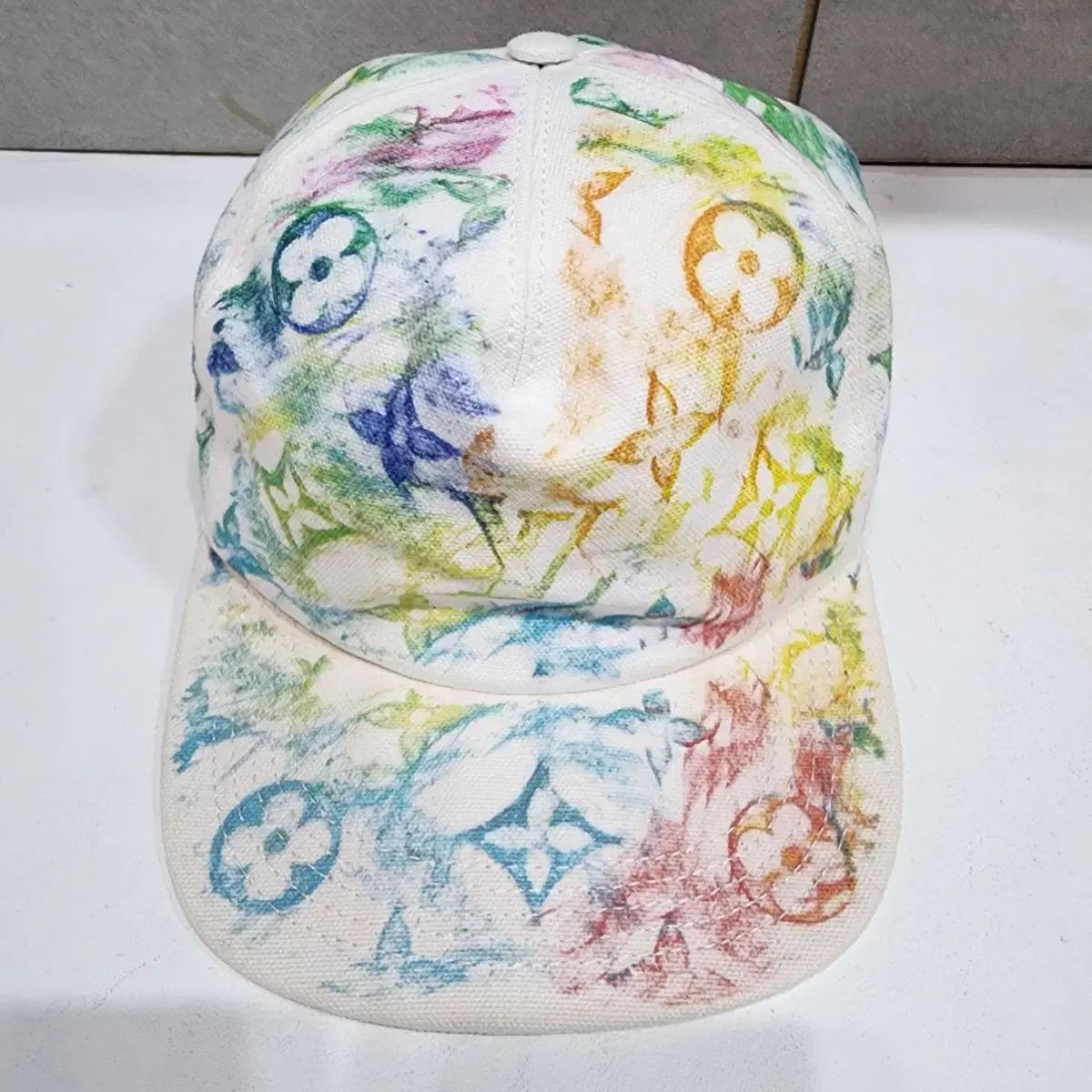 Louis Vuitton ルイヴィトン パステル モノグラム ボールキャップ 58 サイズ