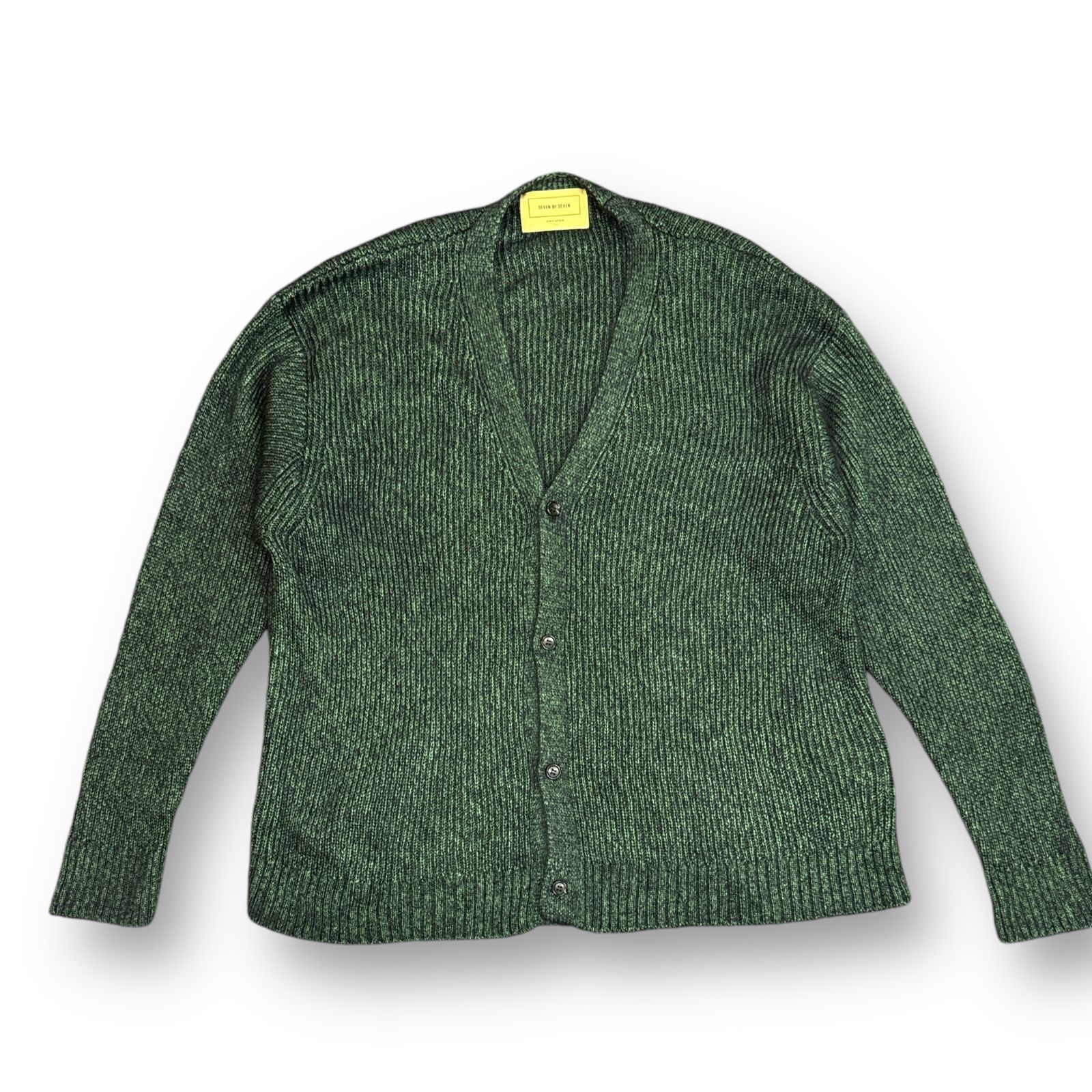 定価74800円 SEVEN BY SEVEN 22AW KNIT CARDIGAN Silk mohair シルクモヘアニットカーディガン セーター  セブンバイセブン 800-2260081 M 78803A4 - メルカリ