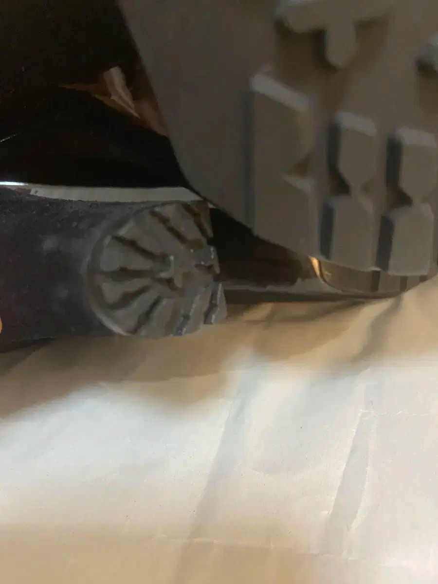 スエード ヒール