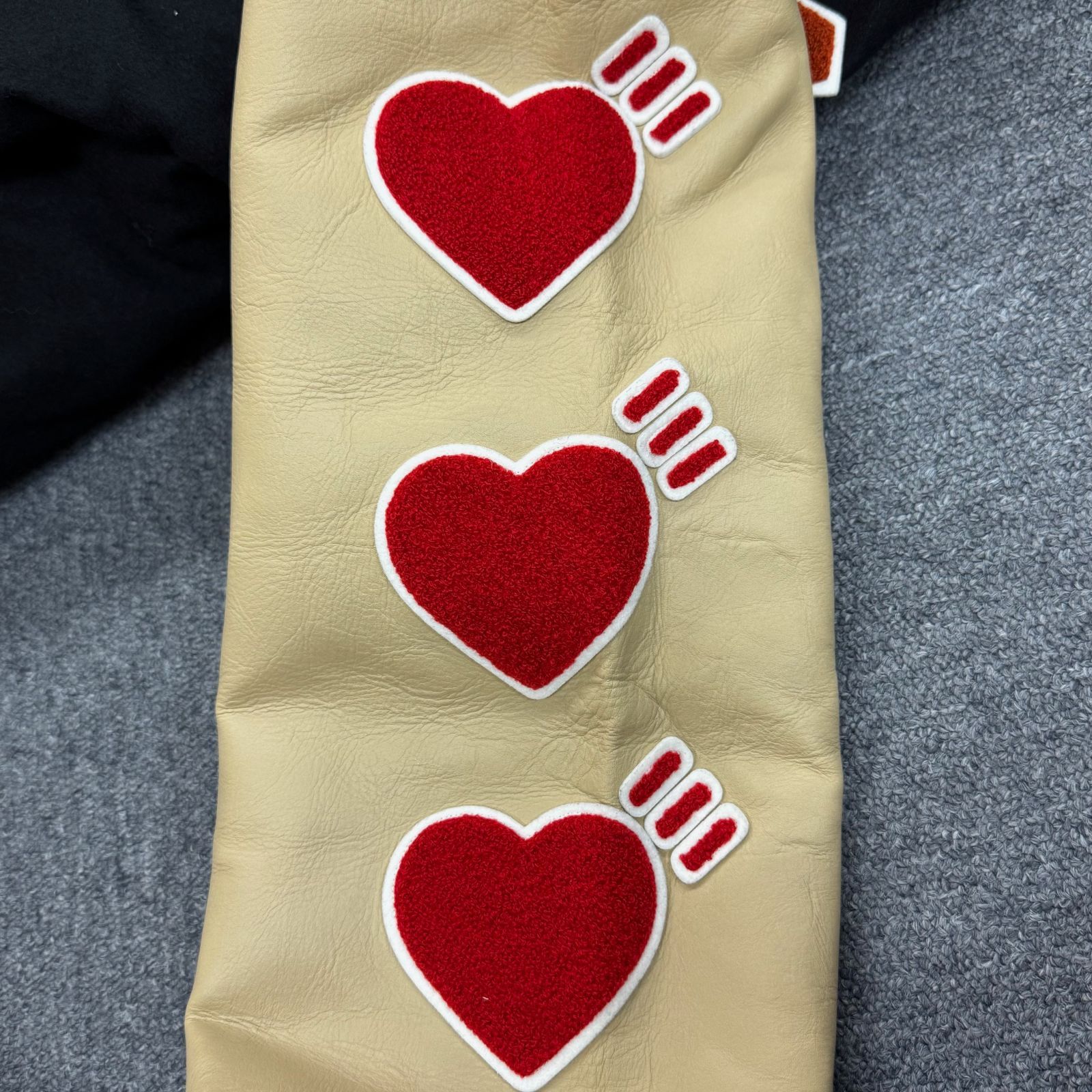 大きいサイズ2XL ヒューマンメイド スタジャン ハート メンズ