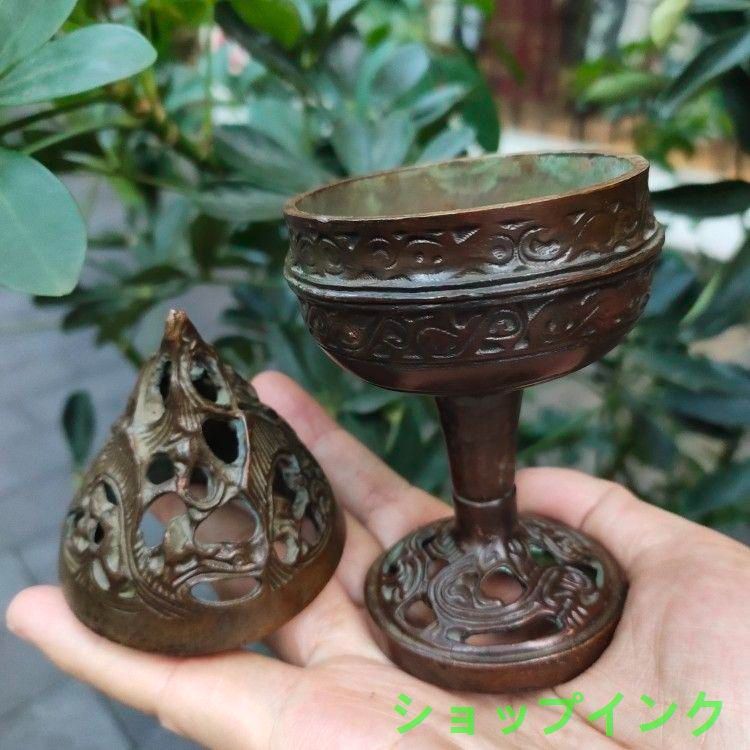 銅製 牛壷 茶道 置物 茶道具 香道具 装飾品 工芸品 美術品 銅製 牛壷 茶道 置物 茶道具 香道具 装飾品 工芸品 美術品 美術品・