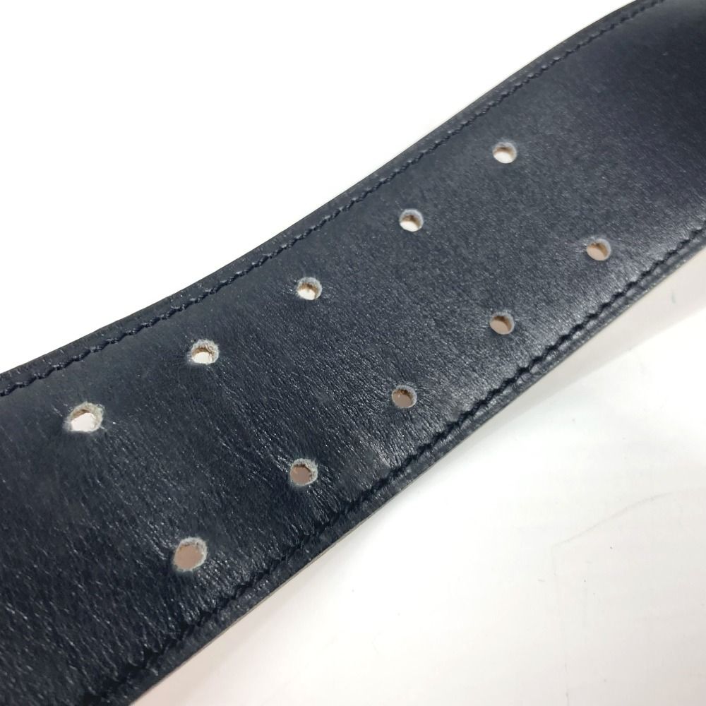 エルメス　ベルト　馬　レザー HERMES エルメス ベルト ホース バックル 馬 レザー ブラック