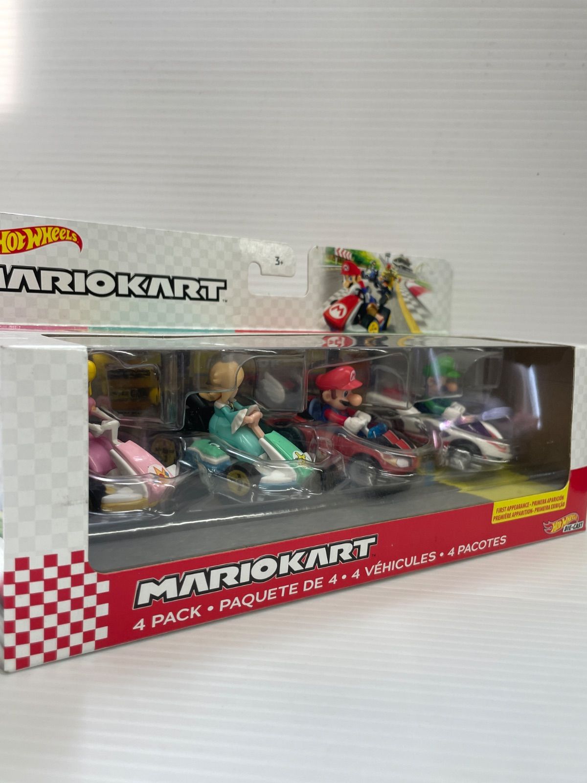 ホットウィール(Hot Wheels) マリオカート 4パック Cセット