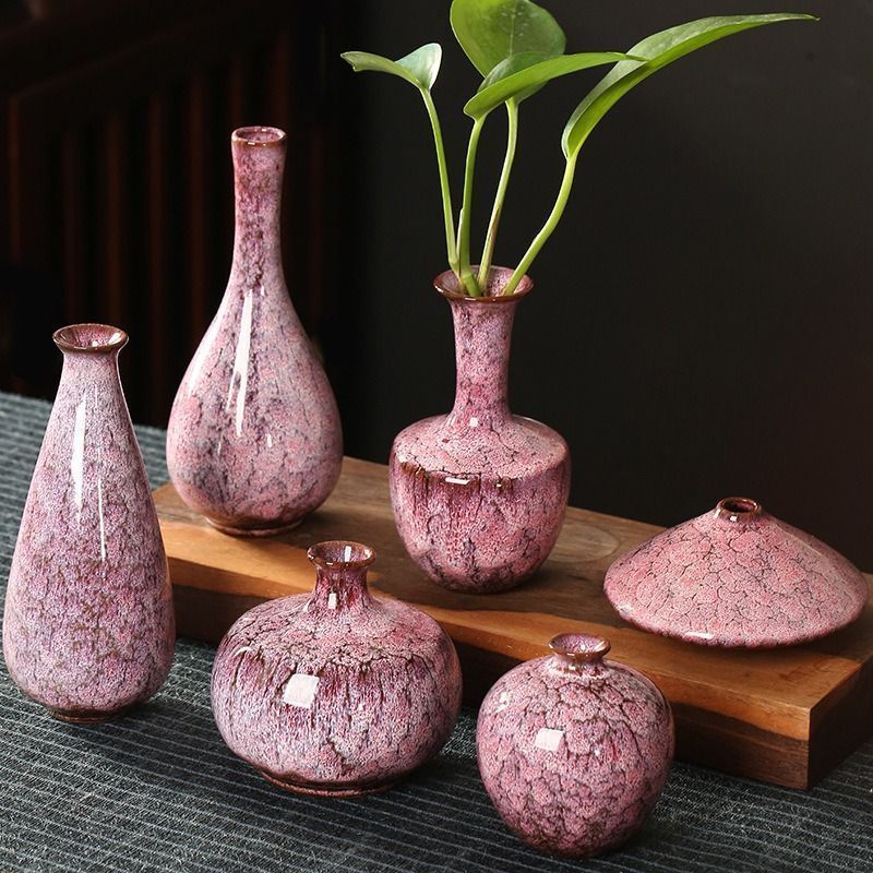 フラワーベース 花瓶 ミニ花器 6個セット おしゃれ 和モダン フラワーベース 花瓶 ミニ花器 6個セット おしゃれ 和モダン