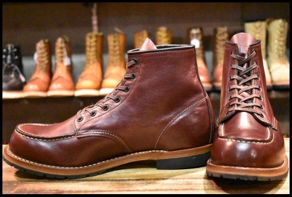 10D 美品 11年】レッドウィング 9010 ベックマン ブラックチェリー フェザーストーン 9411 9011 ブーツ redwing  HOPESMORE【EI313】 - メルカリ