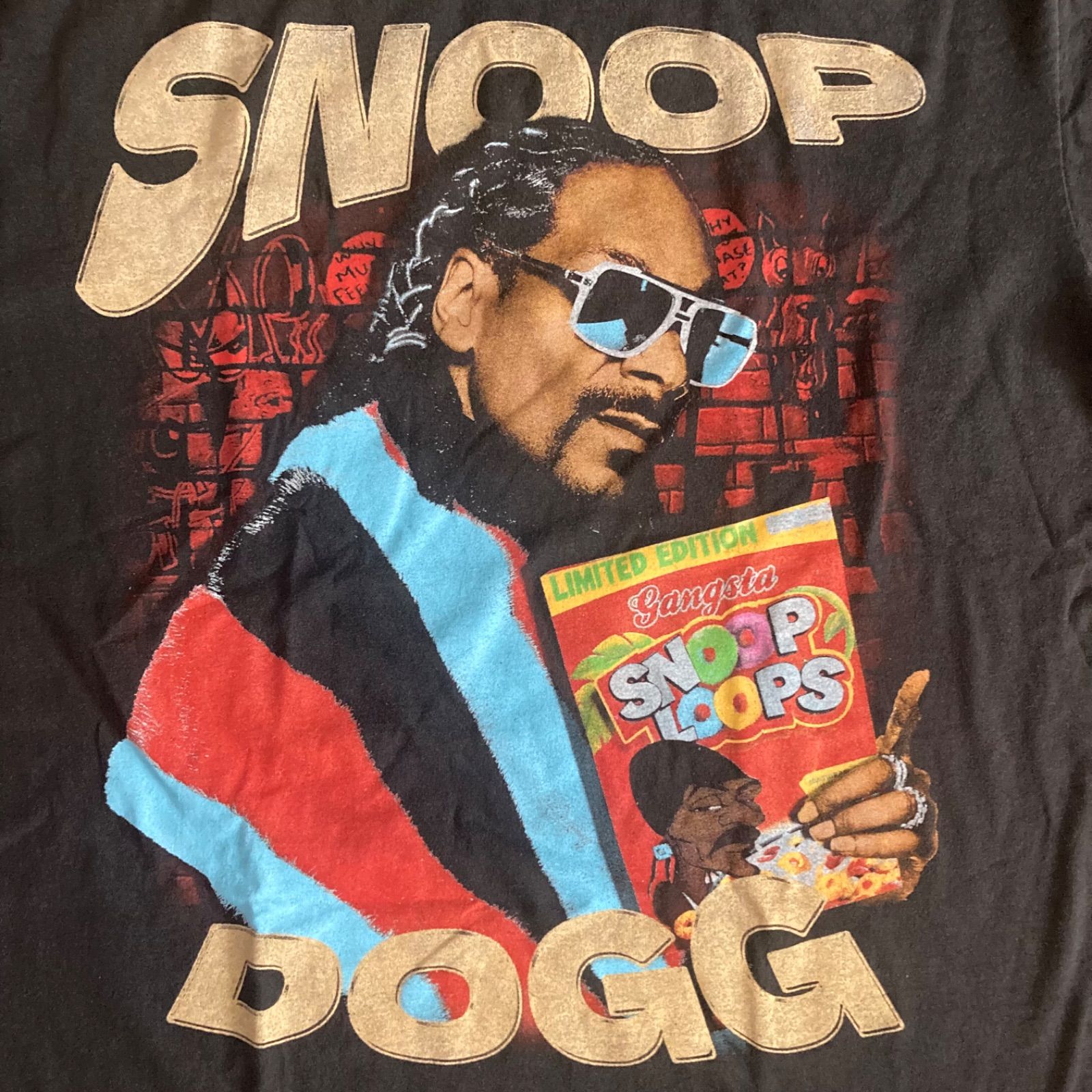 Snoop Doggy Dogg Tシャツ ダークグレー 希少The Dogfather パロディT