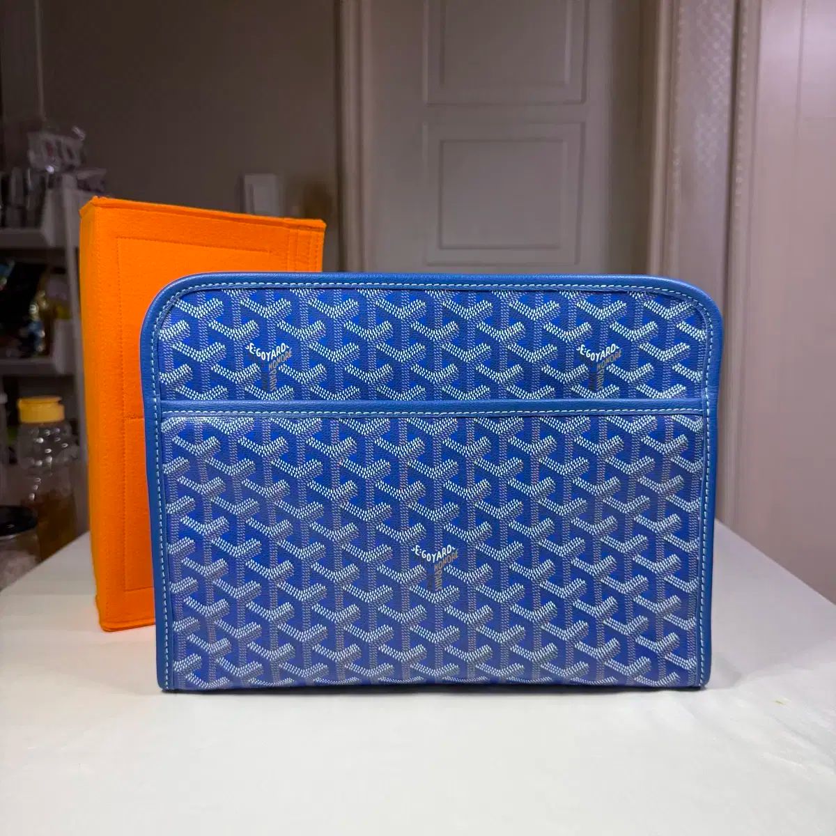 Masion Goyard ゴヤール 쥬방스 トワル.トバッグ GM ポーチ クラッチバッグ