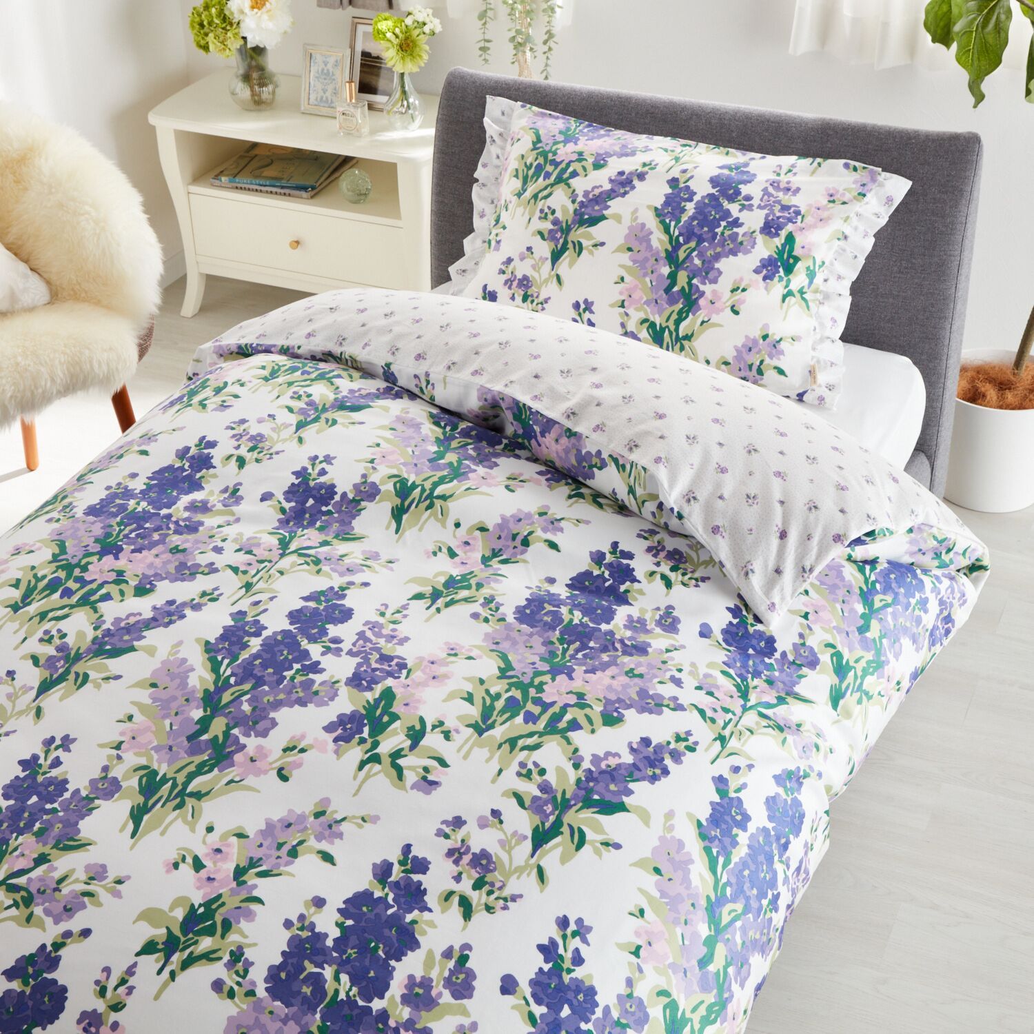 新品未使用】LAURA ASHLEY ローラアシュレイ ストックス コットン 