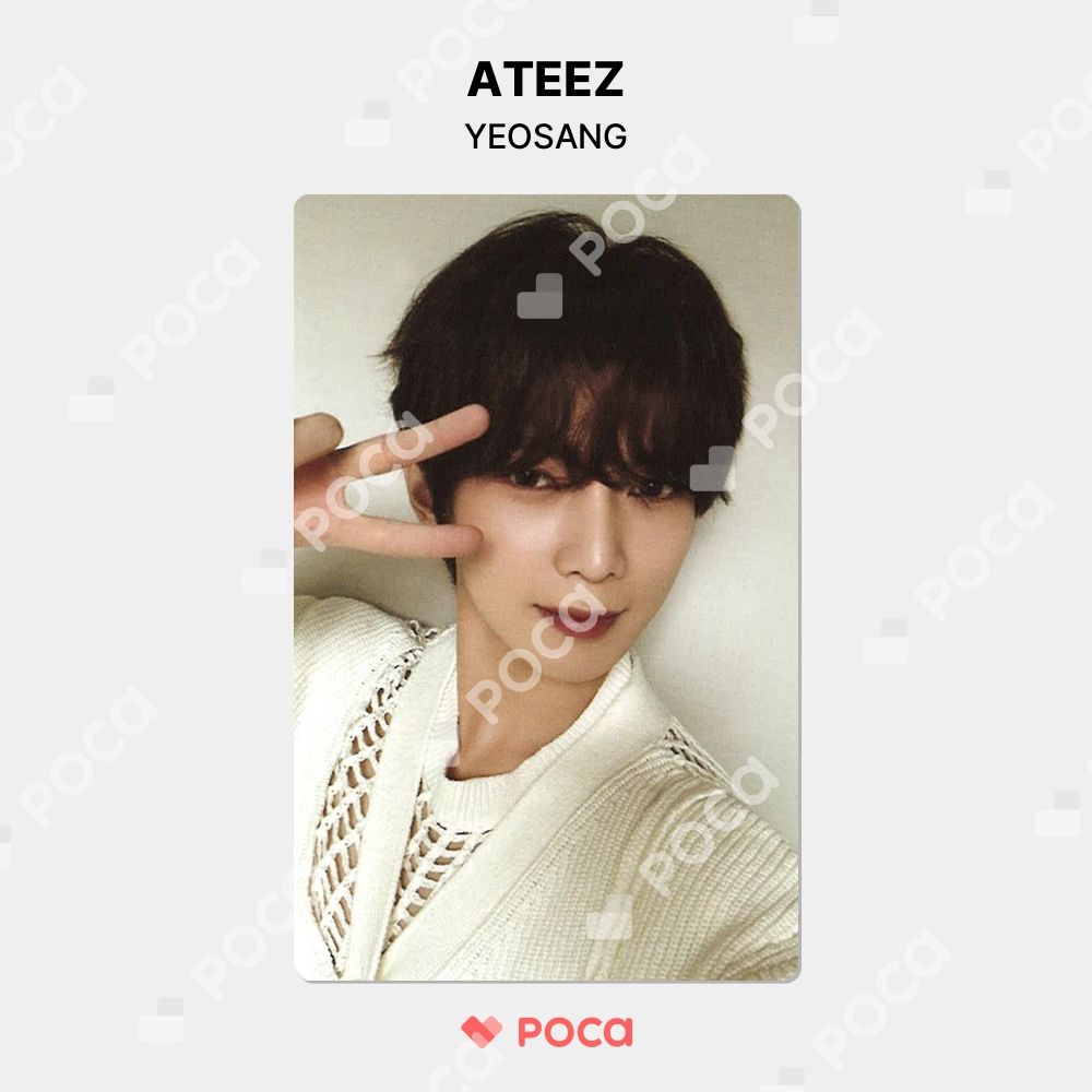 ATEEZ アチズ アルバム ヨサン トレカ ATEEZ - ATEEZ ヨサン ポカアルバム 封入 トレカ セットの通販