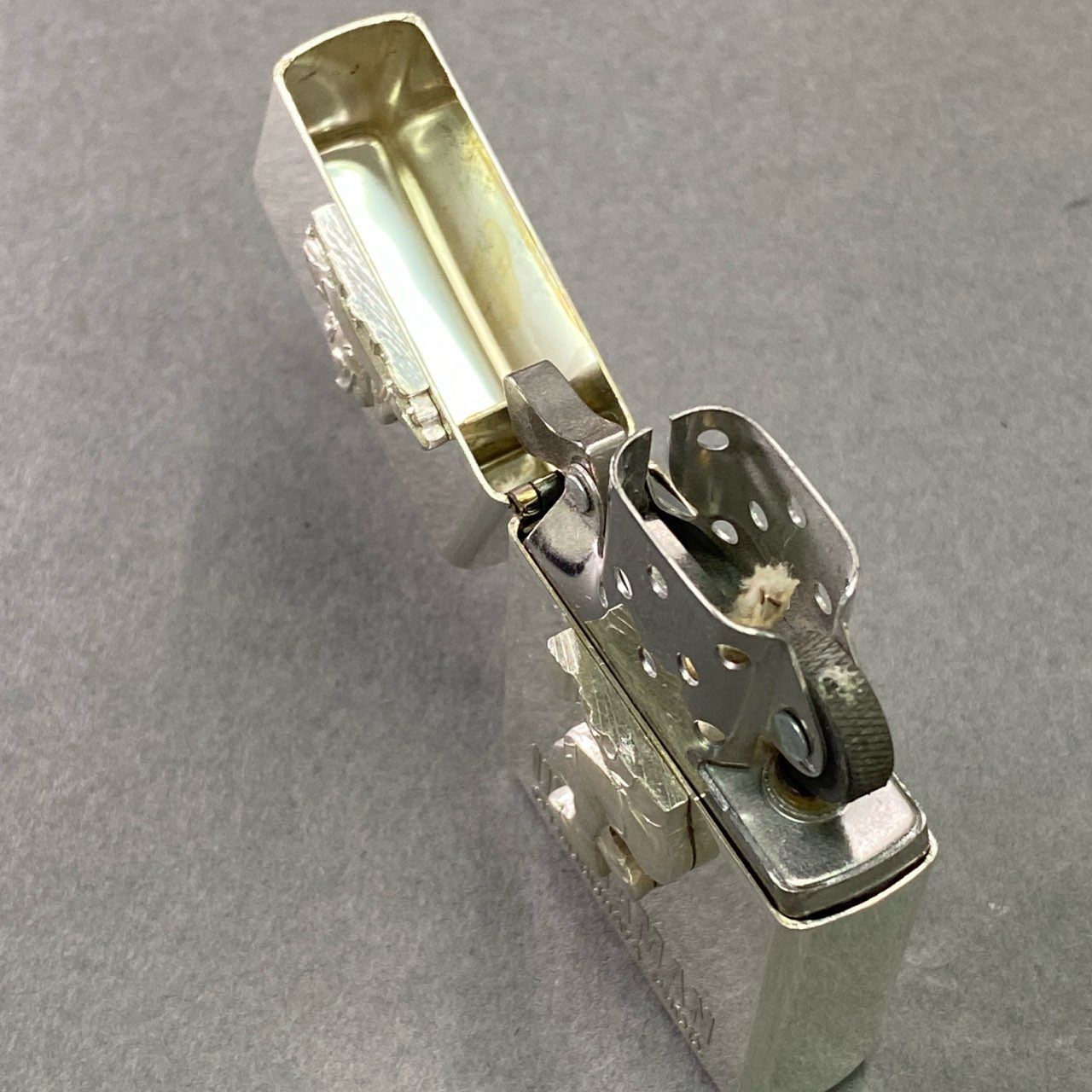 5f11 《希少》 ZIPPO ジッポ ウルトラマン 30周年 限定品 純銀 